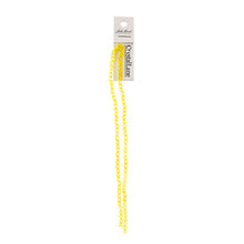 Load image into Gallery viewer, Bicone 2 Strand 7&quot;- 4mm Transparent Yellow

