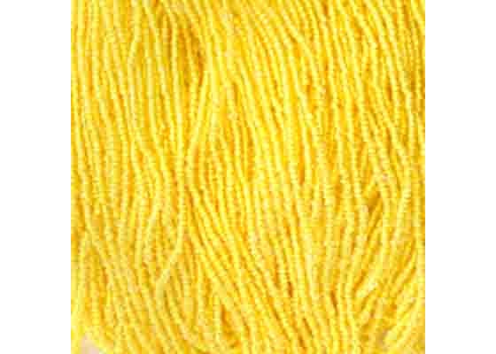 (Half Hank) Czech Seed Bead 10/0 C/L Yellow Terra Color