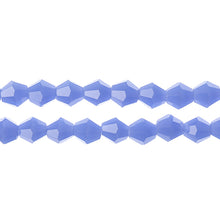 Load image into Gallery viewer, Bicone 2 Strand 7&quot;- 8mm Opaque Dark Periwinkle
