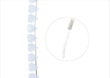 Load image into Gallery viewer, Crystal Lane 7" Bead Strand- Flower - Heart Petal White
