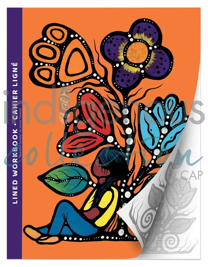 Lined Workbook - Beautiful Sunday by Jackie Traverse