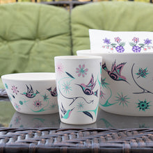 Load image into Gallery viewer, Bamboo Cup - Hummingbird by Nicole La Rock
