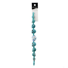 Load image into Gallery viewer, Assorted Skulls Bead Strand 6.5&quot; Turquoise
