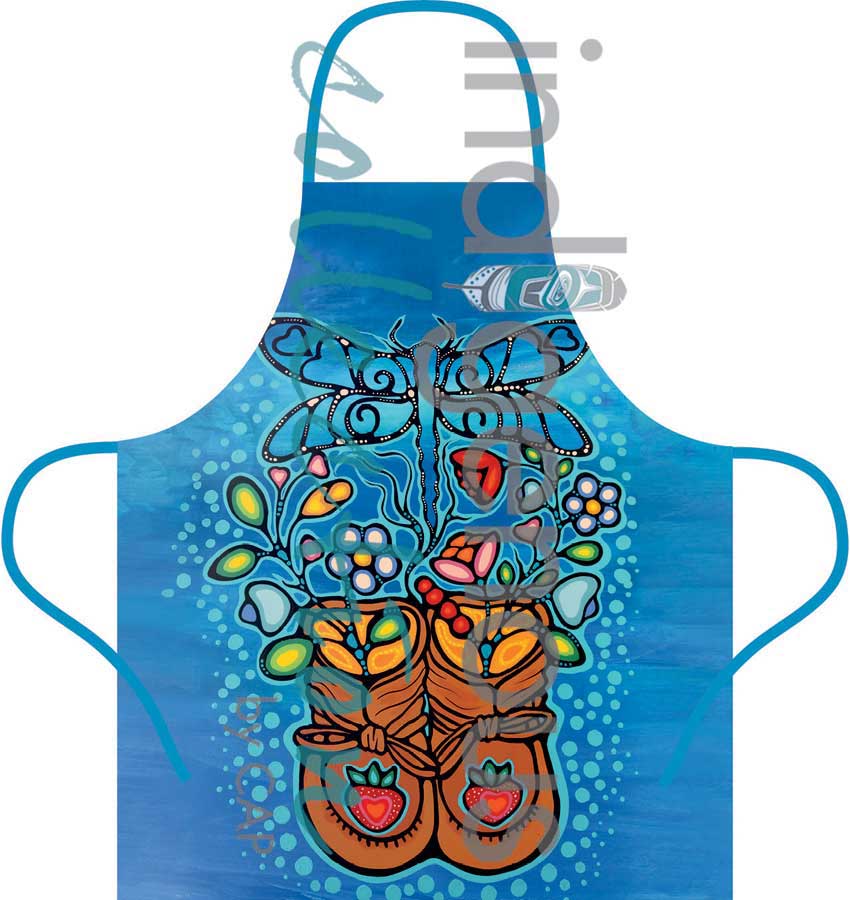 Apron - Little Ancestors by Jackie Traverse