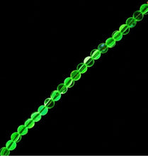 Load image into Gallery viewer, Crystal Lane 7" Glow in the Dark Round Beads (6mm) - Crystal AB
