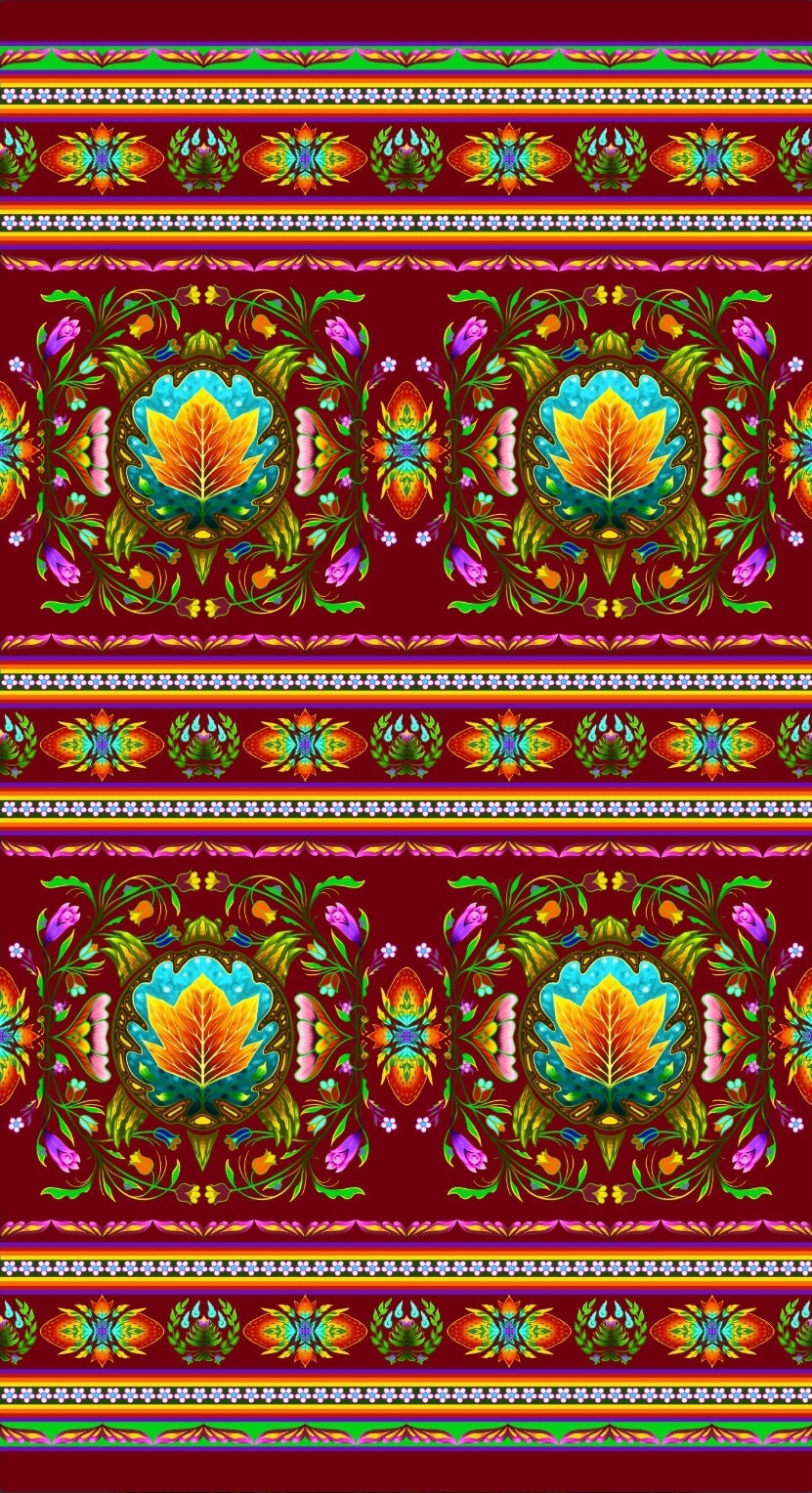 Turtle Island 37001 Maroon