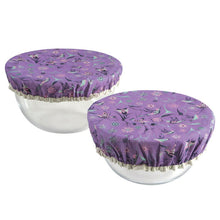 Load image into Gallery viewer, Reusable Bowl Covers (set of 2) - Hummingbirds by Nicole La Rock
