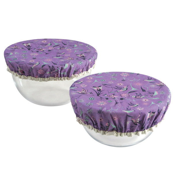 Reusable Bowl Covers (set of 2) - Hummingbirds by Nicole La Rock