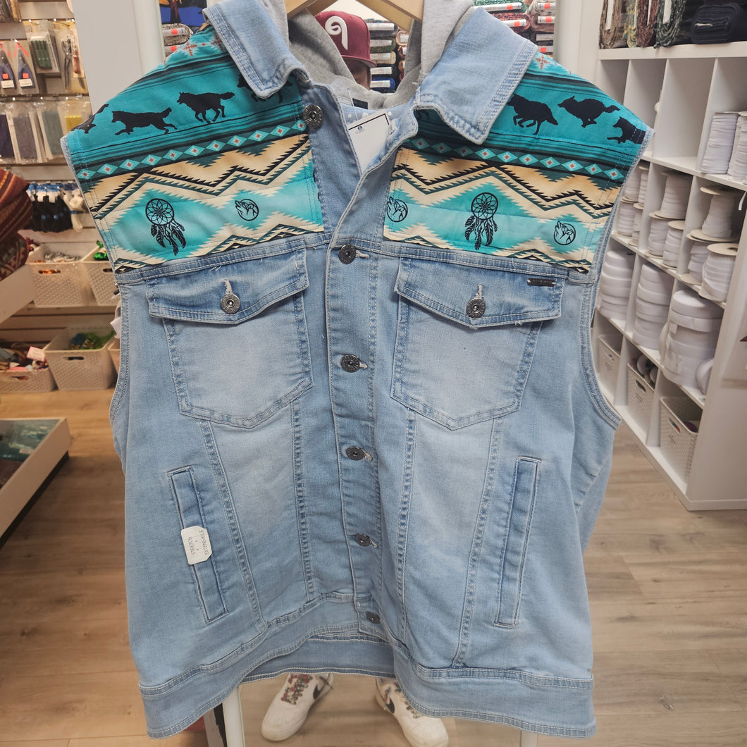 Shyemyim - Jean Vest w/Hood