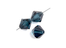 Load image into Gallery viewer, Preciosa Rondelle 6mm Montana
