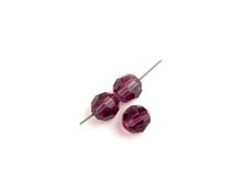 Load image into Gallery viewer, Preciosa 5in Strand Round 21pcs 6mm - Amethyst
