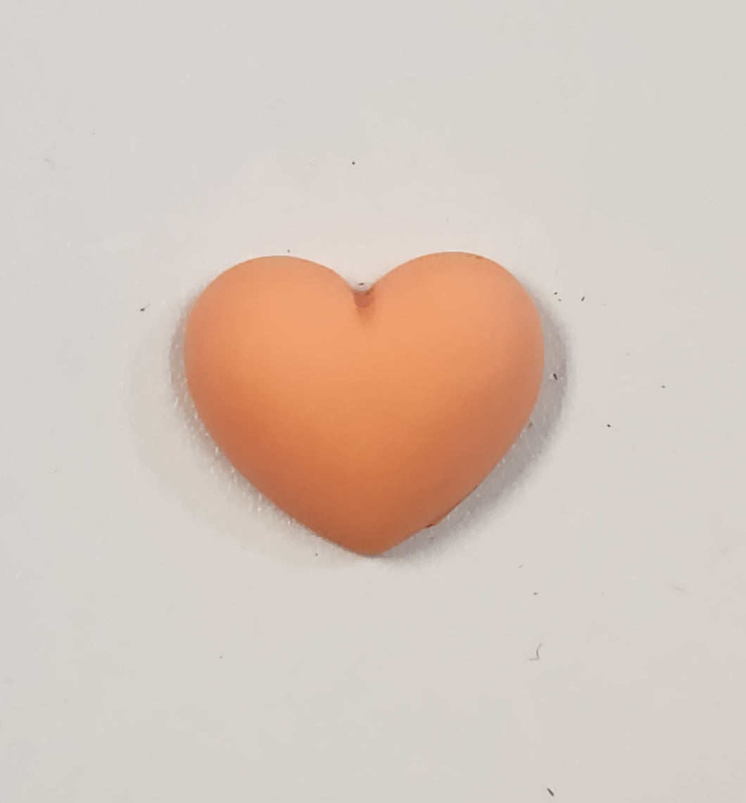 Small Heart Cab- Orange (1 each)