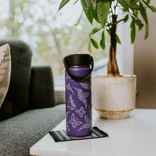 Load image into Gallery viewer, Wide Mouth Insulated Bottles 21oz - Hummingbird by Simone Diamond
