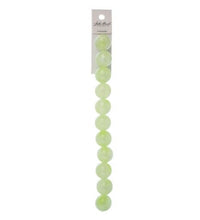 Load image into Gallery viewer, Resin Round Beads 7" Strand (15.8mm) - Green
