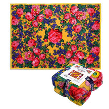 Load image into Gallery viewer, Floral Design Silk Touch Fleece

