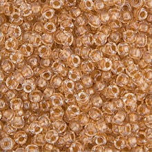 Load image into Gallery viewer, (Vial Miyuki Size 6/0) Crystal Sparkling Metallic Gold Lined
