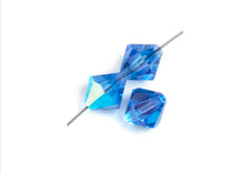 Load image into Gallery viewer, Preciosa Rondelle 6mm Sapphire AB
