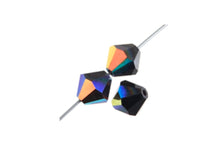Load image into Gallery viewer, Preciosa Rondelle 6mm Jet AB

