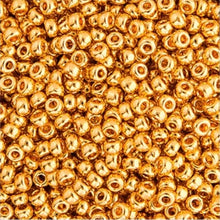 Load image into Gallery viewer, Miyuki Seed Bead 11/0 22g 24kt Gold Plated
