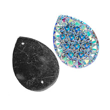 Load image into Gallery viewer, Resin Sew-on GummySpike(10pcs) Drop 20x30mm Crystal AB
