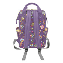 Load image into Gallery viewer, Buffalo Bloom Nightcloud Multi-Function Diaper Backpack/Diaper Bag
