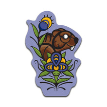 Load image into Gallery viewer, 3D Magnet - Beaver, Wisdom by Justine Proulx
