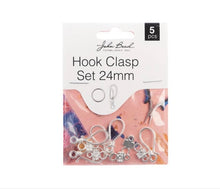 Load image into Gallery viewer, Hook Clasp Set 24mm
