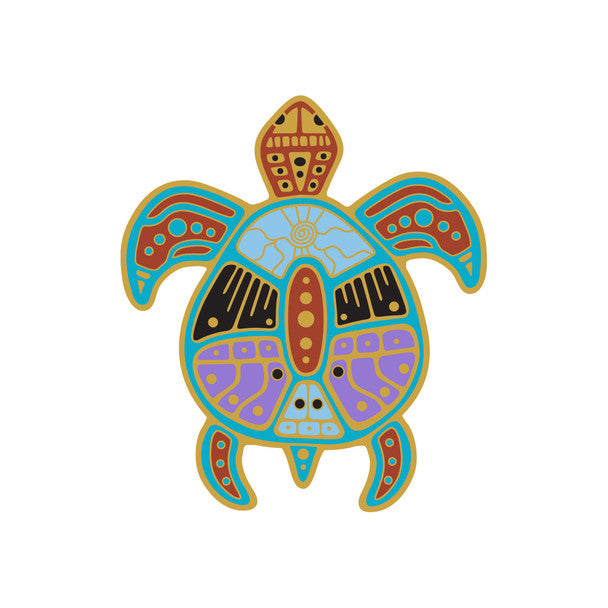Enamel Pin - Turtle by Jason Adair