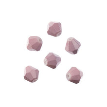 Load image into Gallery viewer, Bicone 2 Strand 7&quot;- 8mm Opaque Dark Purple
