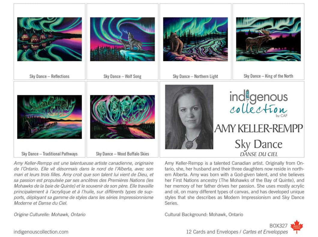Cards and Envelopes - Sky Dance by Amy Keller-Rempp
