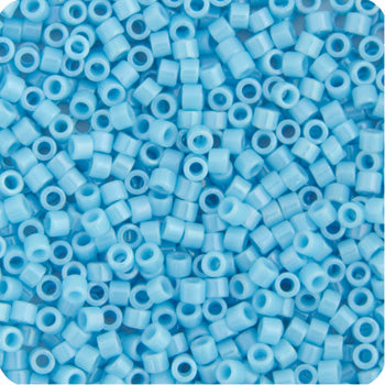 Delica 11/0 Light Blue Opaque AB