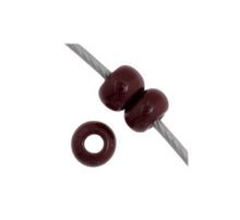 Load image into Gallery viewer, 11/0 Seedbead Opaque Dark Brown
