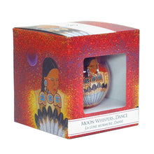 Load image into Gallery viewer, Moon Whispers... Dance - Glass Ornament by Delree Dumont
