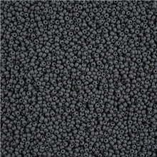 Load image into Gallery viewer, 11/0 Seedbead Permalux Grey Matt
