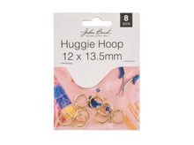 Load image into Gallery viewer, Huggie Hoop 12x13.5mm (Gold)
