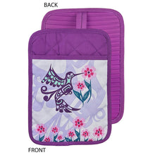 Load image into Gallery viewer, Silicone Potholder - Hummingbird by Francis Dick
