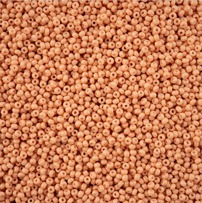 11/0 Seedbead Chalk Dyed Solgel Lt.Brown