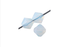 Load image into Gallery viewer, Preciosa Rondelle 6mm White Opal
