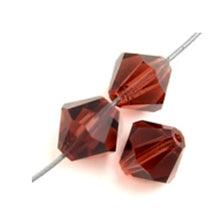 Load image into Gallery viewer, Preciosa Rondelle 6mm Light Burgundy
