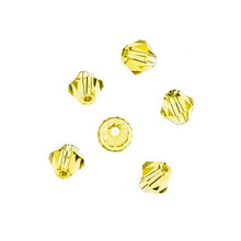 Load image into Gallery viewer, Bicone 2 Strand 7&quot;- 4mm Transparent Yellow
