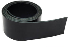 Load image into Gallery viewer, Leather Belt Blank - Black 4"
