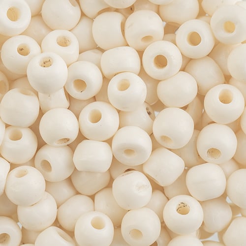 Bone Bead 6mm Round 200pcs