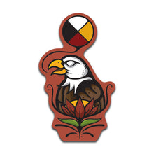 Load image into Gallery viewer, 3D Magnet - Eagle, Love by Justine Proulx
