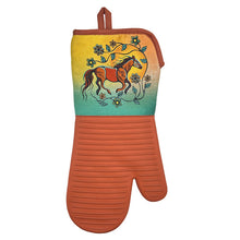 Load image into Gallery viewer, Silicone Oven Mitt - Horse (Bebezhigooganzhii) by Storm Angeconeb
