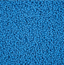 Load image into Gallery viewer, 11/0 Seedbead Permalux Light Blue Matt
