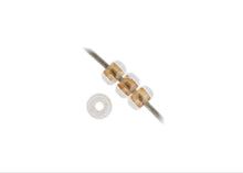 Load image into Gallery viewer, (Vial Miyuki Size 6/0) Crystal Sparkling Metallic Gold Lined
