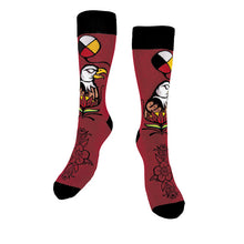 Load image into Gallery viewer, Art Socks - Eagle, Love by Justine Proulx
