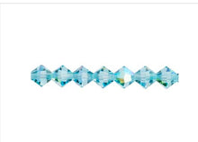 Load image into Gallery viewer, Preciosa Rondelle 6mm Aquamarine AB
