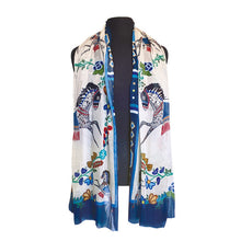 Load image into Gallery viewer, Signature Scarf - Horse (Gidagiza Mishtadim) by Emilie McKinney
