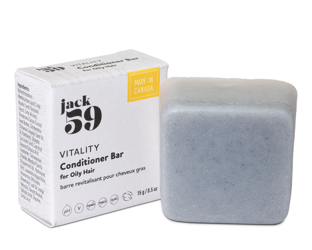 Travel Buddies Conditioner Bar- Vitality (for oily hair)